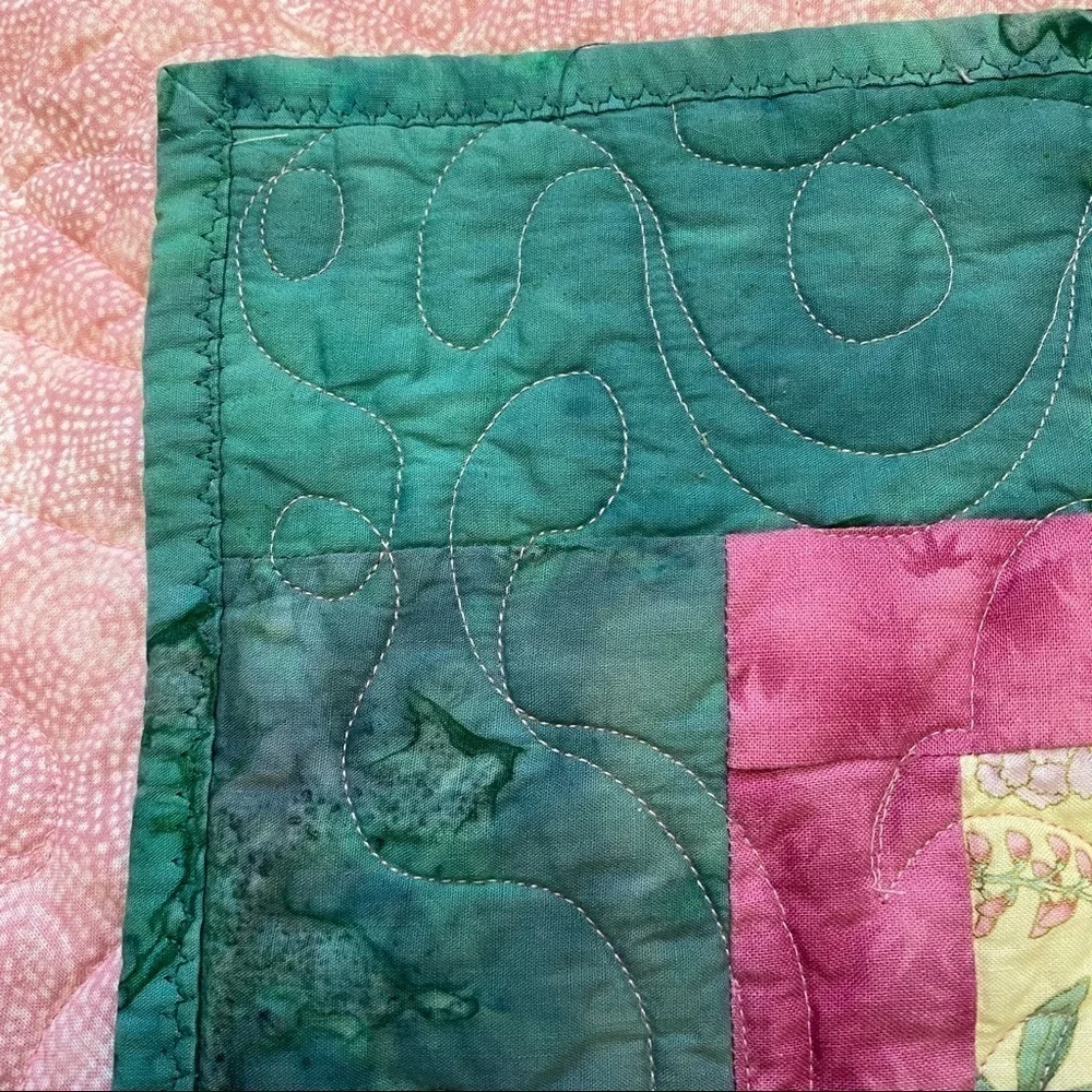 N/A watercolor green